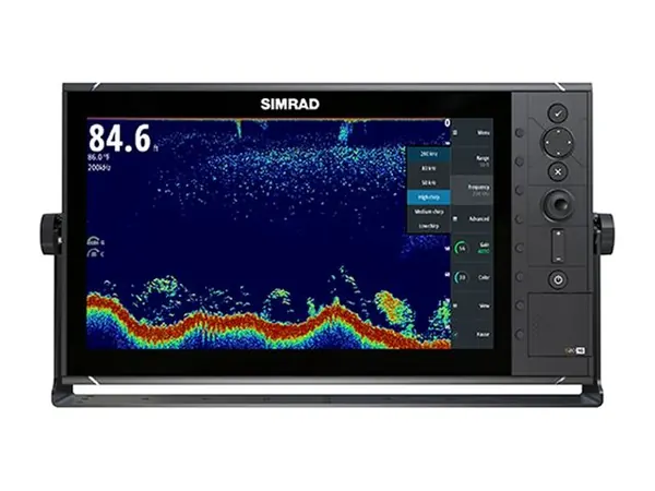 Echo sounder display